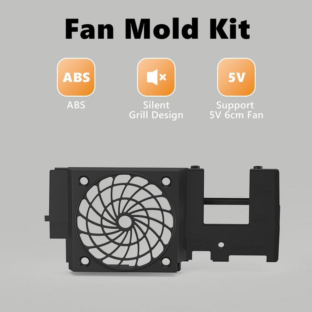 Gaming Accessories for Fat Mute Fan Bracket with Cooling Fan Fan Kit Replacement Console Cooling Fan