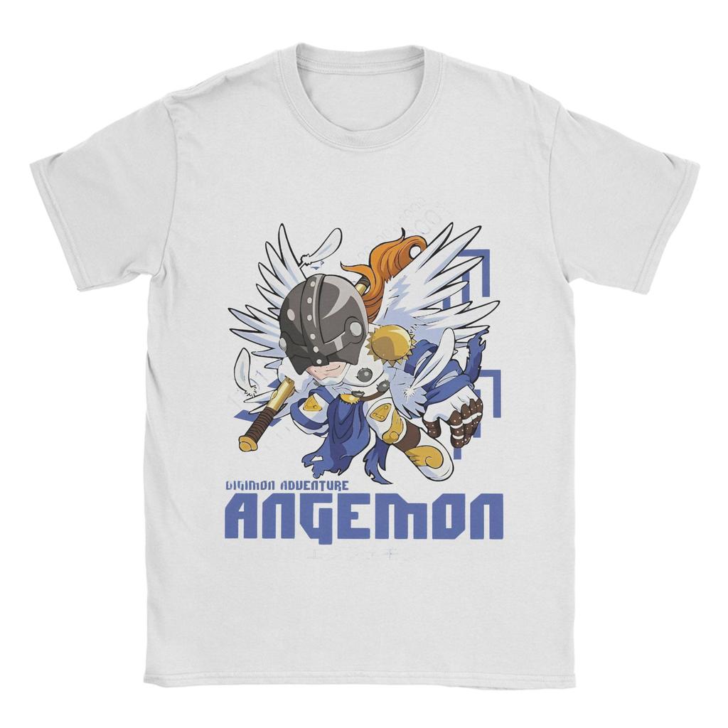 Digimon Digit-allies T-Shirt for Men Women  Vintage Cotton Tee Shirt Crew Neck Short Sleeve T Shirts New Arrival Tops