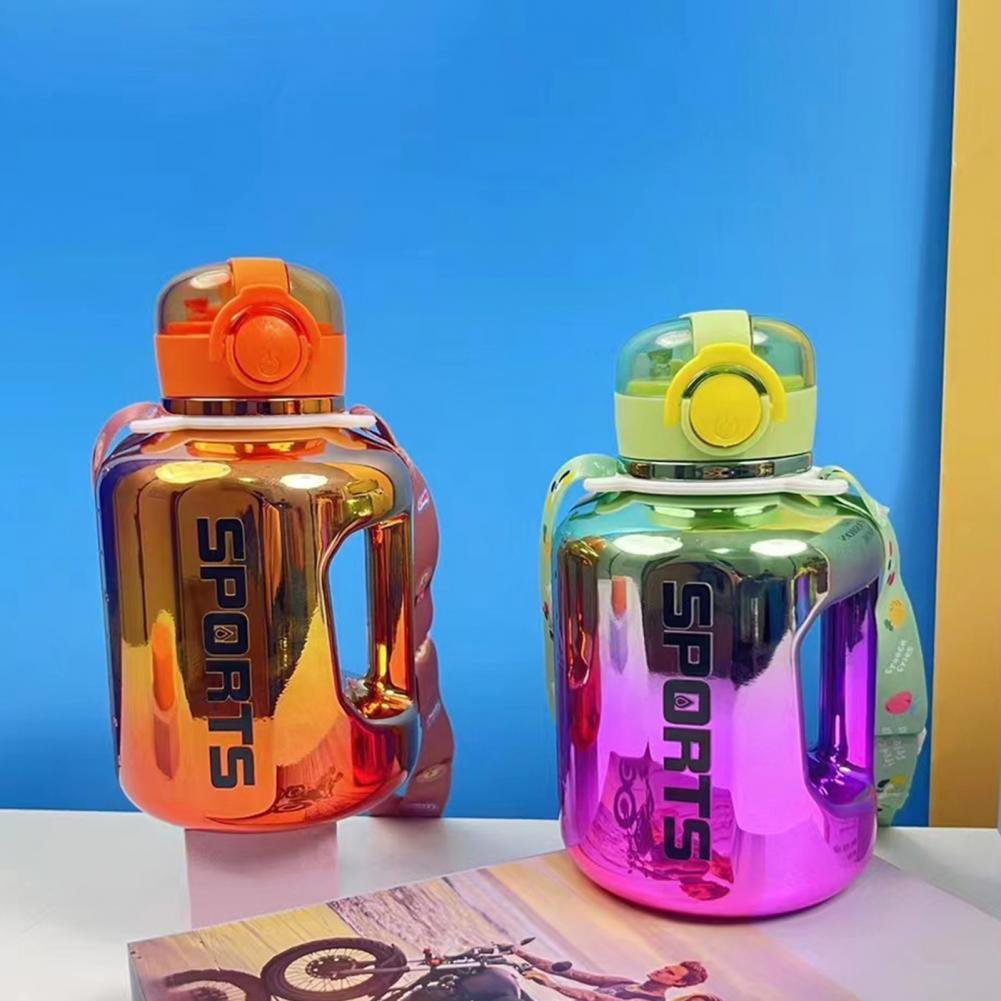 

Практичная чашка для воды с гальваническим покрытием Бутылка для напитков без BPA Бутылка для воды большой емкости