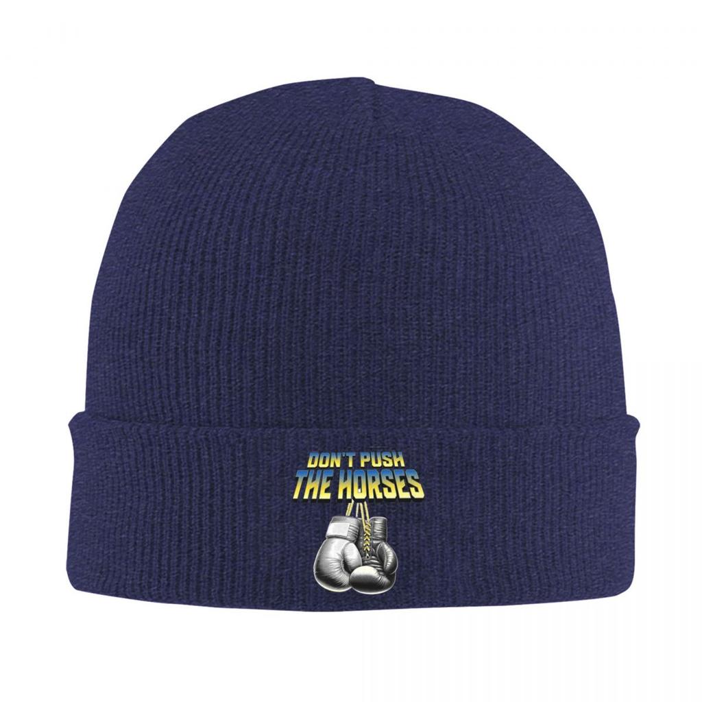 Dont Push The Horses Warm Knitted Cap Winter Knit Bonnet Hat Skullies Beanies Hip Hop Caps for Unisex