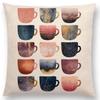 New Abstract Colourful Geometric Pattern Sweet Watercolor Dream Square Round Triangles Gorgeous Cushion Cover Throw Pillow Case