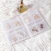 Earring ring ring anti-oxidation bag necklace dust-proof jewelry storage book transparent storage bag sealed bag