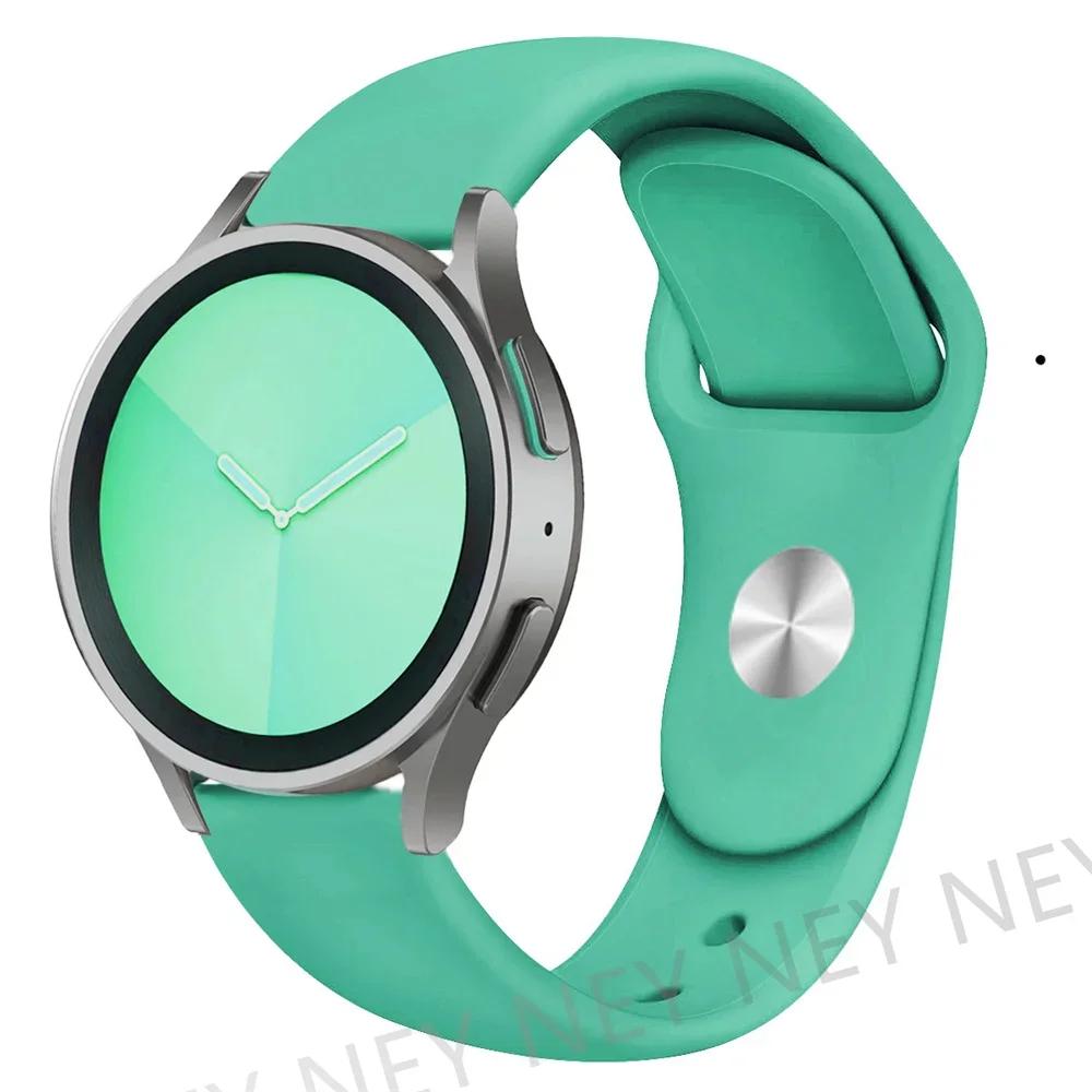 Silicone Strap For Samsung Galaxy Watch 6/5/5 pro/4/Classic/Active 2/Gear S3 20mm 22mm Sport Bracelet Huawei GT 2/e/3/4 Pro Band