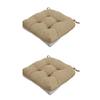 Thick Square Chair Cushion Features Nonslip Base Ideal For Home Offices And Restaurant Seatings