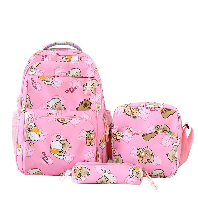 School bag new nylon primary school students cute backpack women's casual lightweight versatile school bag fashion