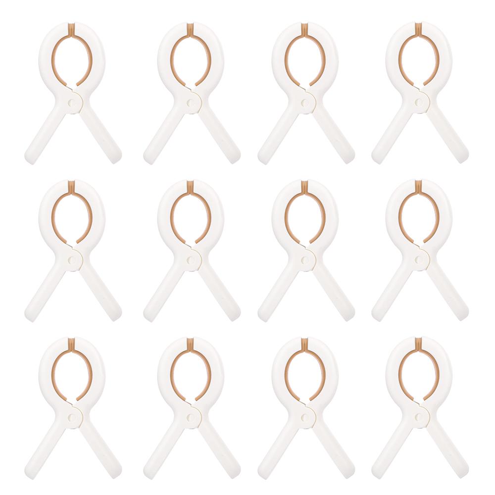 12/24PCS Windproof Clip For Hanging Quilts, Anti-Slip Clothes Drying Hook, Quilt Clip Without Marks, Clothes Drying Fixator