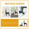 2Pcs Sitting/Standing Position Deer Desktop Ornament Modern Elk Figurine  Office Desktop
