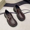 Versatile Loafers College Style Lolita Flats Jk Single Shoes 2024 Autumn New British Style Retro Small Leather Shoes Women
