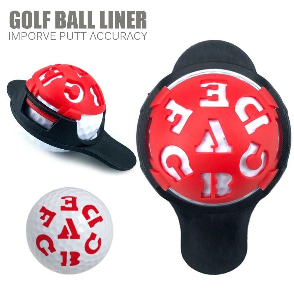 6 In 1 Golf Line Drawer Template Drawing Golfs Balls Line Marker Golf Balls Scriber  Outdoor Sports