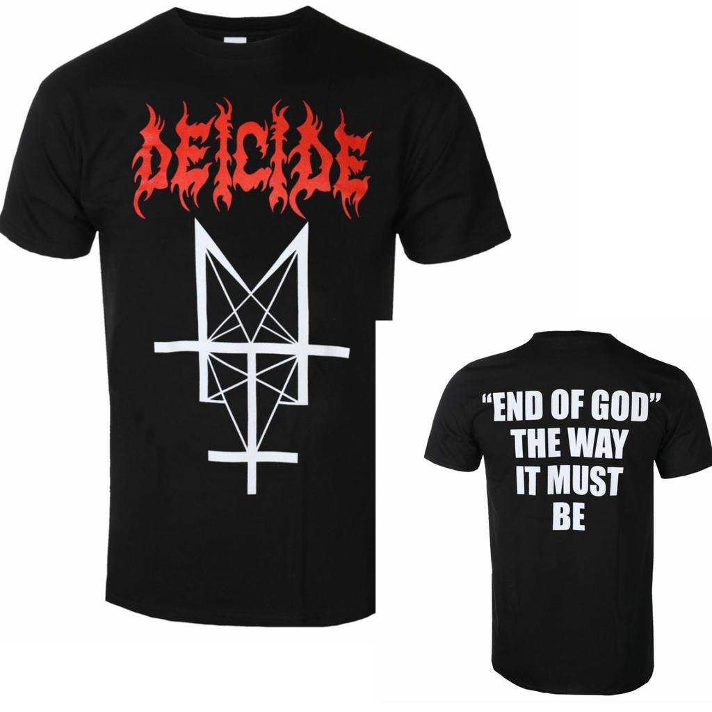 Pop Deicide Graphic Cotton Tshirt Unisex Summer Short Sleeve Fashion Brand Tee Luxury Casual Vintage Tees