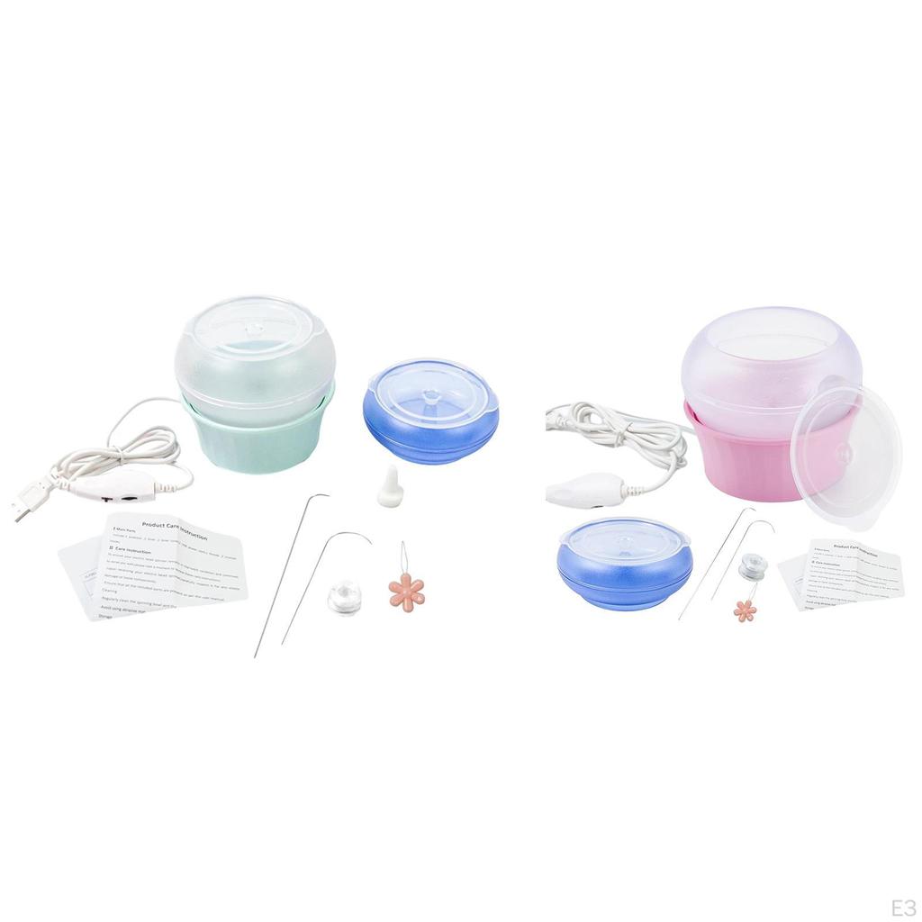 Electric Bead Stringer Bowl Automatic Beads Loader USB Anti Slip Base Rotating Maker