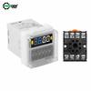 DH18S-S 1.1s-991h Relay AC 111V 111V DC 11V 11V Repeat Cycle SPDT Timer Switch Relay and Socket Base DH18S Din Rail Power Supply