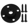 Wall Mount Microphone Stand with 3/8"-16 Flange Mount - Secure Microphone Holder for Stage and Studio Use