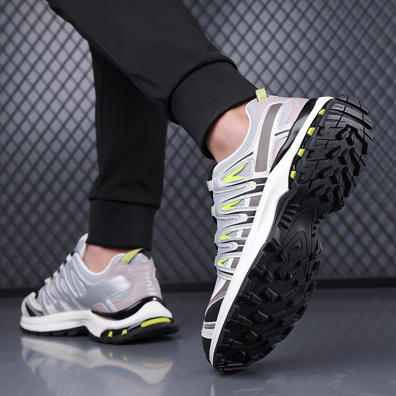 Men'S Casual Sports Shoes Breathable Mesh Soft Sole Comfortable Outdoor Hiking Camping Fashion Trend 38-44