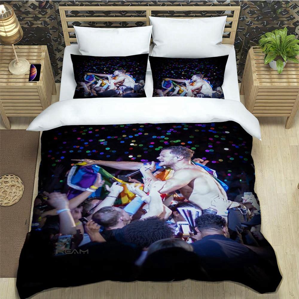 Rockband Imagine Dragons Bettwäsche-Sets, exquisites Bettzubehör-Set, Bettbezug, Bettdeckenset, Bettwäscheset, luxuriöses Geburtstagsgeschenk