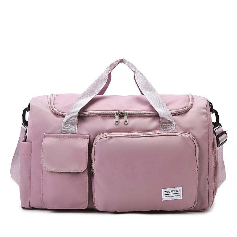 Outdoor sports fitness bag men's and women's training swimming bag dry and wet separation short-distance fashion travel bag shoe compartment