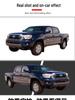 Tacoma Car Running Boards - Suitable for Modified Tacoma: Left & Right Boards Included