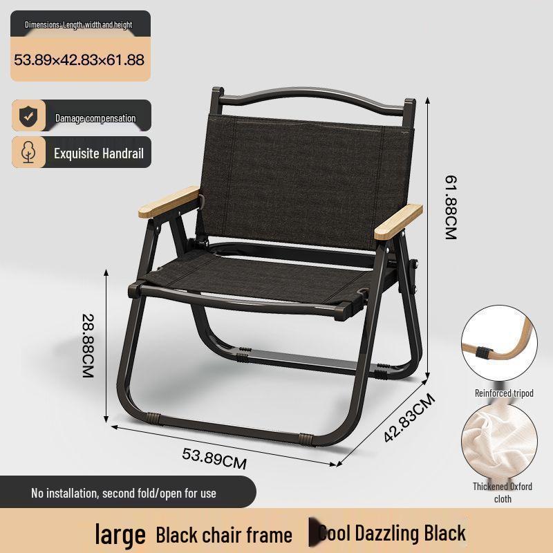 Suole Portable Kermit Folding Chair for Camping and Outdoor Activities
