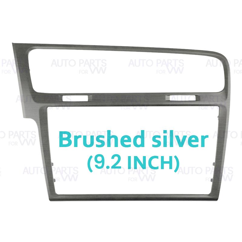 8" 9.2" Piano Black MIB 2 Radio LHD Frame For VW Golf 7 MK7 Golf 7.5 MK7.5 Screen Bezel Decorative Trim Panel
