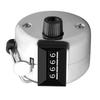 Hand Tally Counter Calculation Range 0000‑9999 4 Digit Mechanical Manual Hand Counter Clicker Metal Regular Model