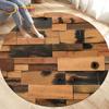 3D Wood Grain Round Area Rug,Circle Carpet Rug for Living Room Bedroom Sofa Cloakroom Decor,Kids Play Non-slip Floor Mat,Pet Mat