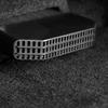 For Hyundai Santa FE MX5 2024-2026 Car Tuning Black Car Under Seat Air Outlet Flow Vent Cover Accessories