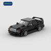 Kreative Bausteinspielzeuge Zusammengebaute Abs Mini-Modellspielzeugautos Schwarze Moc-Steine für Kinder Kleine Auto-Baustein-Sets