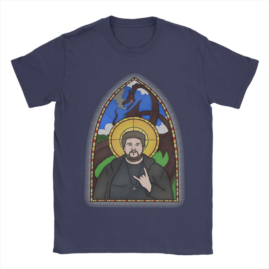 Magliette da Uomo Saint Drachenlord Drachenlord Know Your Meme Cotone Puro Top Fantastici Manica Corta Girocollo Maglietta T-Shirt