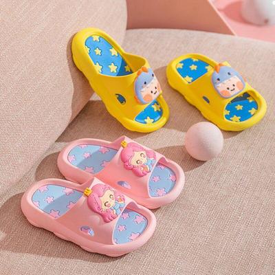 Children's Non-slip Cartoon Sandals - Soft Sole for Summer