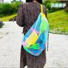 Large Capacity Mesh Beach Toy Storage Bag Drawstring Closure Durable Breathable Mesh Net Bag for Outdoor Beach Toy Organizer and Storage