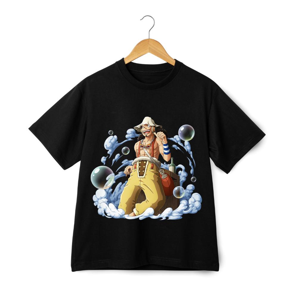 

One Piece Usopp Sniper King T-Shirt – Anime Unisex Graphic Tee Straw Hat Crew XL