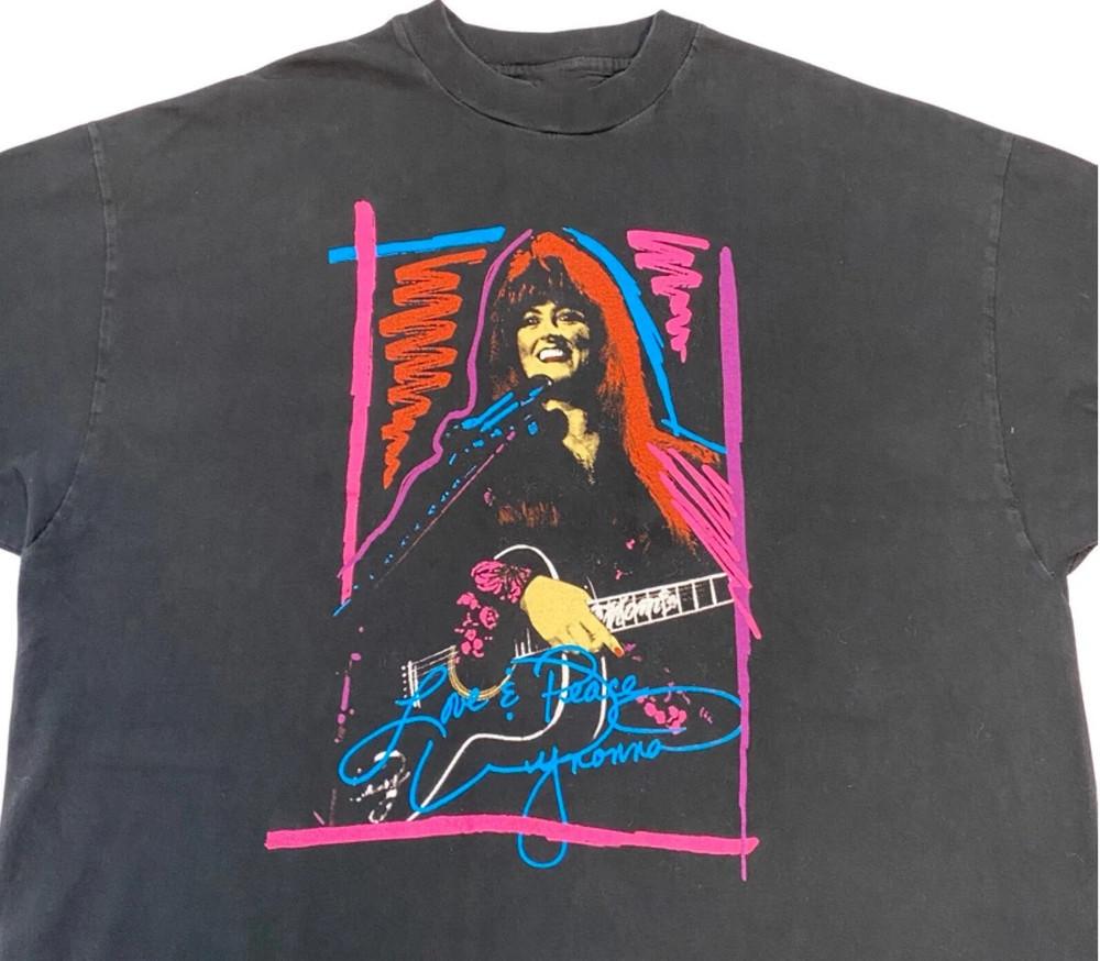 Signature 94  Wynonna Judd Tour Shirt Short Sleeve Black S-2345XL 1V0184 Unisex T-Shirt S