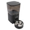 Automatic Cat Feeder Timed Feeding Button Control Automatic Cat Food Dispenser for Dog Pet Indoor