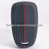 Chevrolet 3-Button Honeycomb Silicone Key Cover for Equinox, Malibu, Camaro - Scratch-Resistant Protective Shell