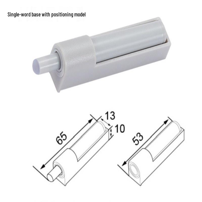 Magnetischer Schranktür-Rücksteller: Kein Griff benötigt, Integrierter Edelstahl, Geräuschdämpfend, Kollisionssicher, Keine Installation, Selbstschiebemechanismus.