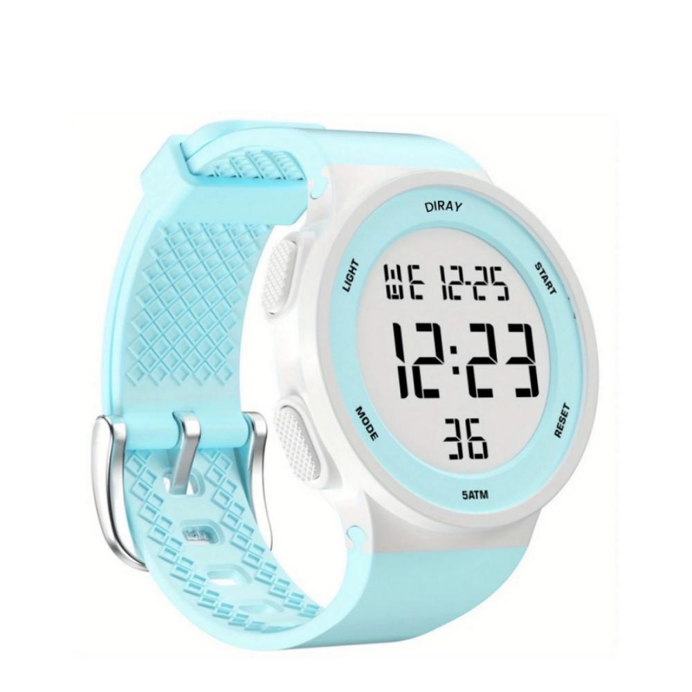Women Watch LED Definition Display Waterproof Multi-Function Electronic Digital Watches