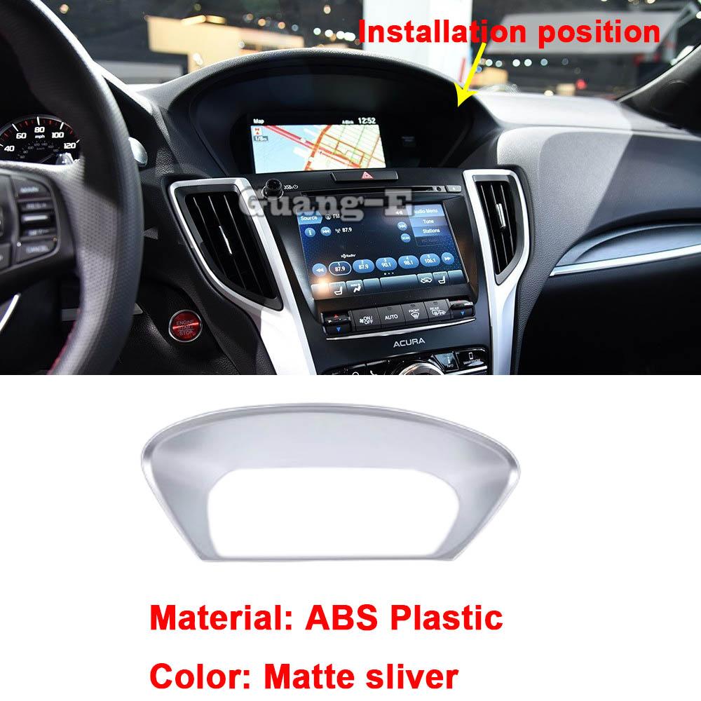 For Acura TLX 2018    ABS Seat Switch Cover Amrest Handle Outlet Vent Reading Light Frame Gear Trim Accessories