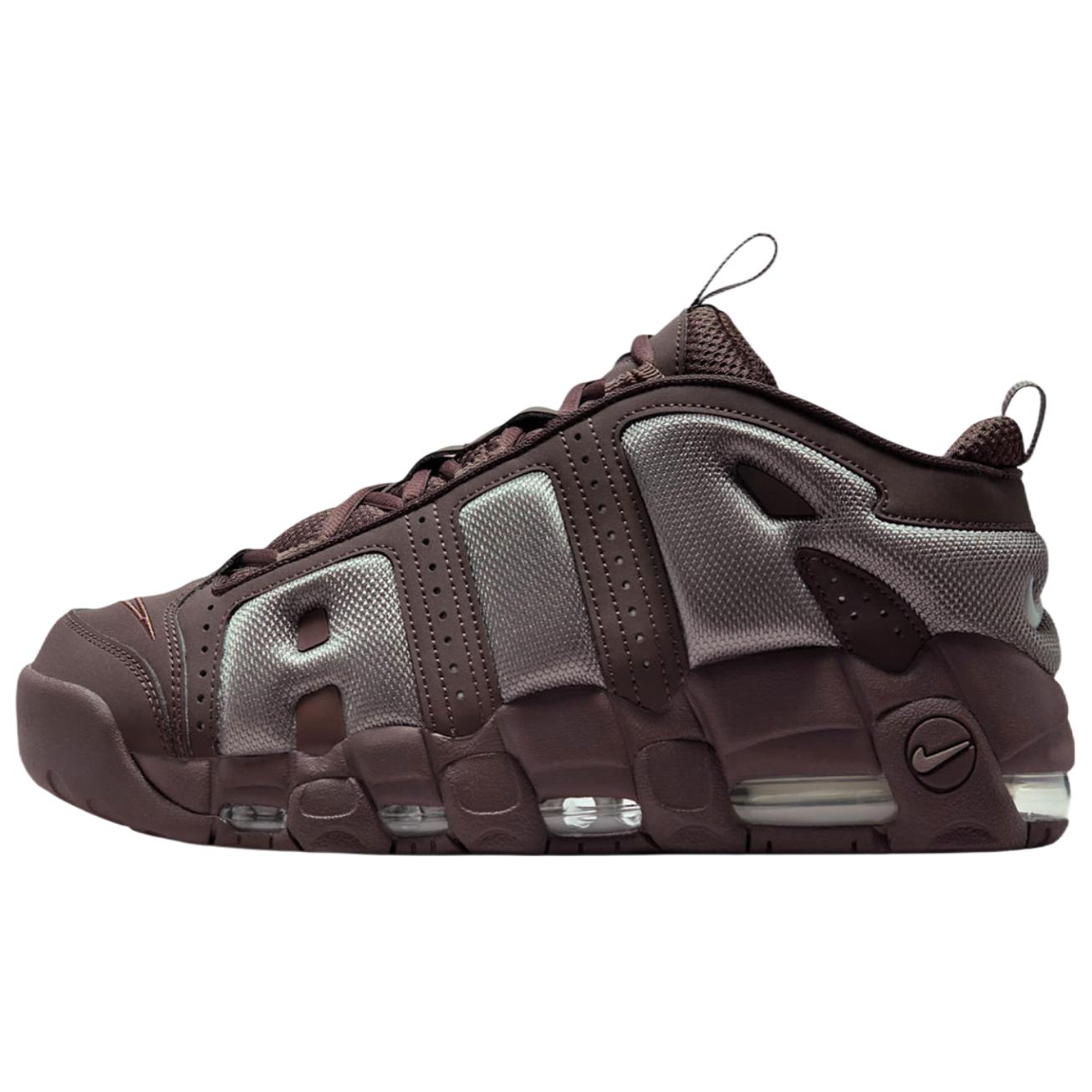 

Новые кроссовки Nike Air More Uptempo, противоскользящие, износостойкие, средней высоты, винтажные баскетбольные кроссовки, унисекс, коричневые FZ3055-200 40