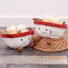 Expression Smile Creative Lamian Noodles Bowl Plush Doll For Decoration Room