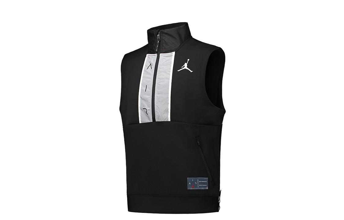 Мужские жилеты Jordan Air Черный Стойка умеренный Другое CU1346-010 M