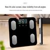 8-Electrode Body Fat Scale with VA Color Screen, High Precision, Rechargeable, Ideal for Weight Loss and Health Monitoring