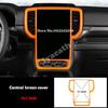 LHD RHD For Ford Ranger Wildtrak T9   2024 ABS yellow gear shift panle steering wheel Central Screen trument cover