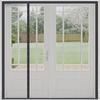 Left Right Side Opening Wide Magnetic Screen Door Scratch-Resistant Universal Fit Easy To Install Magnetic Closure Sliding Mesh French Door Screen