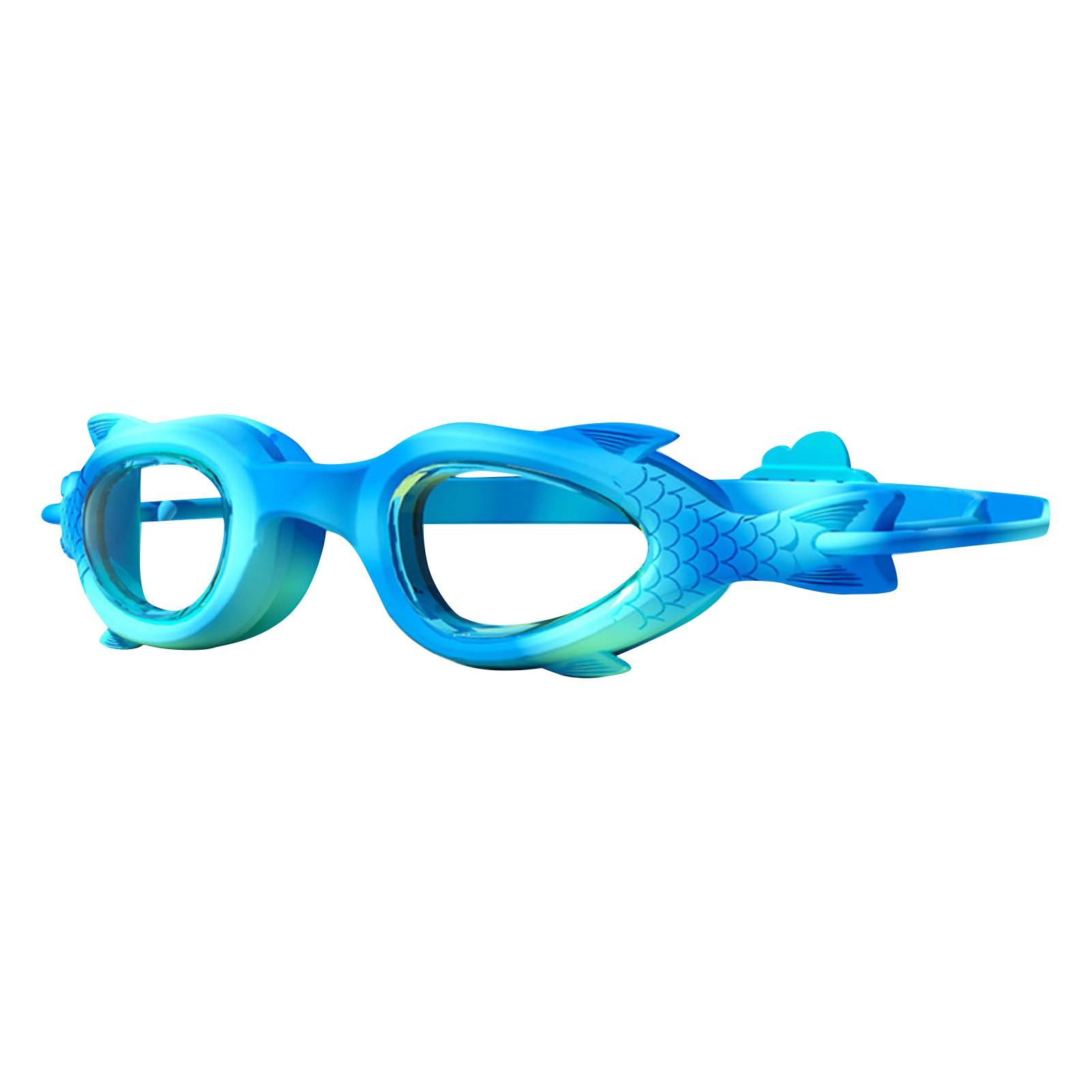 

Дитячі окуляри для плавання Водонепроникні та протизапотівальні окуляри Окуляри для плавання хлопчиків і дівчаток One Size