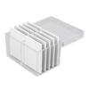 10 Layers Acrylic Eyelash Storage Box with Magnetic Bottom Extension Grafting Tool False Eyelashes Glue Pallet Holder
