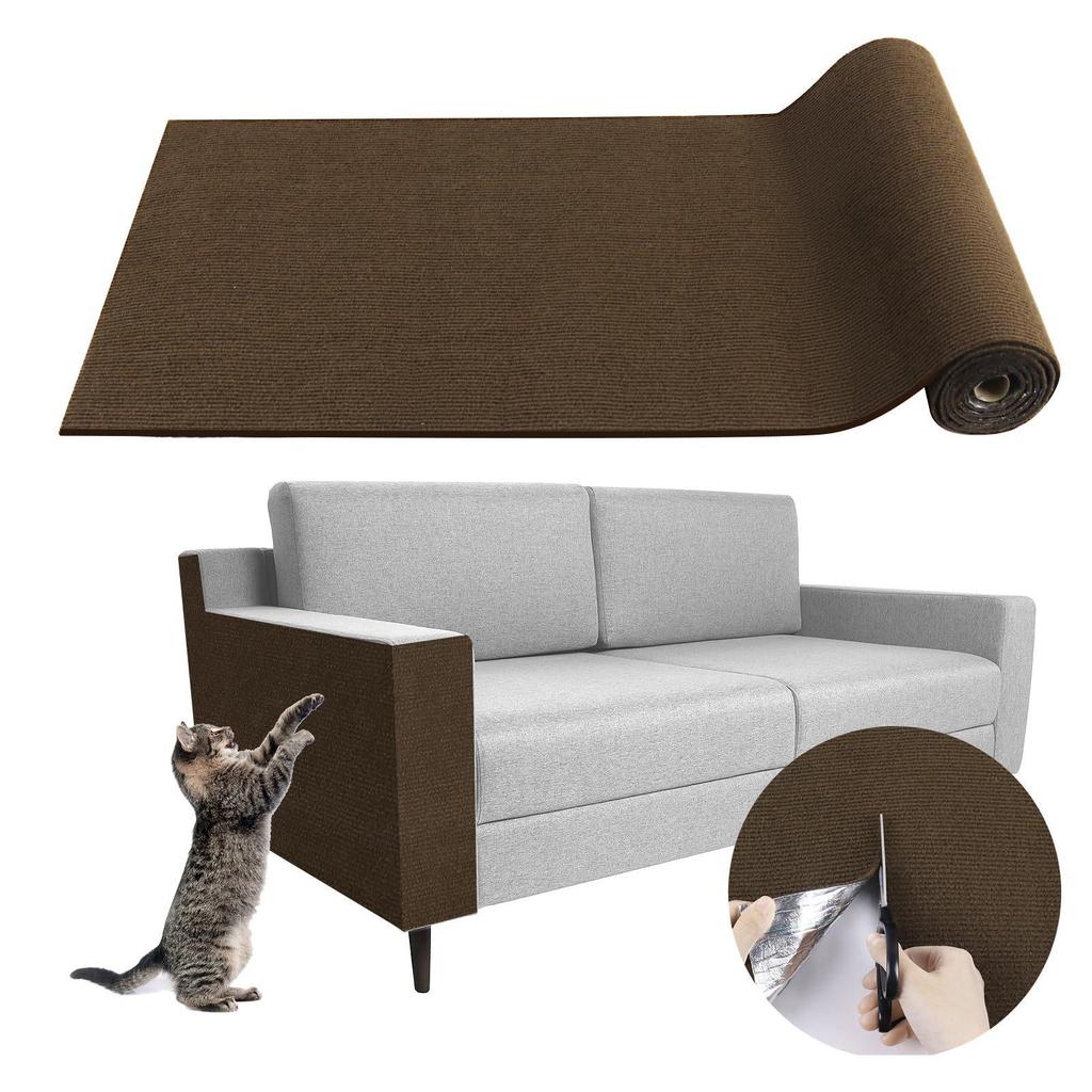 Anti Cat Scratch Sofa Pokrywa ochronna Maty do drapania kota Samoprzylepne naklejki ścienne na sofę dla kotów Szlifowanie pazurów Kotek Zabawki