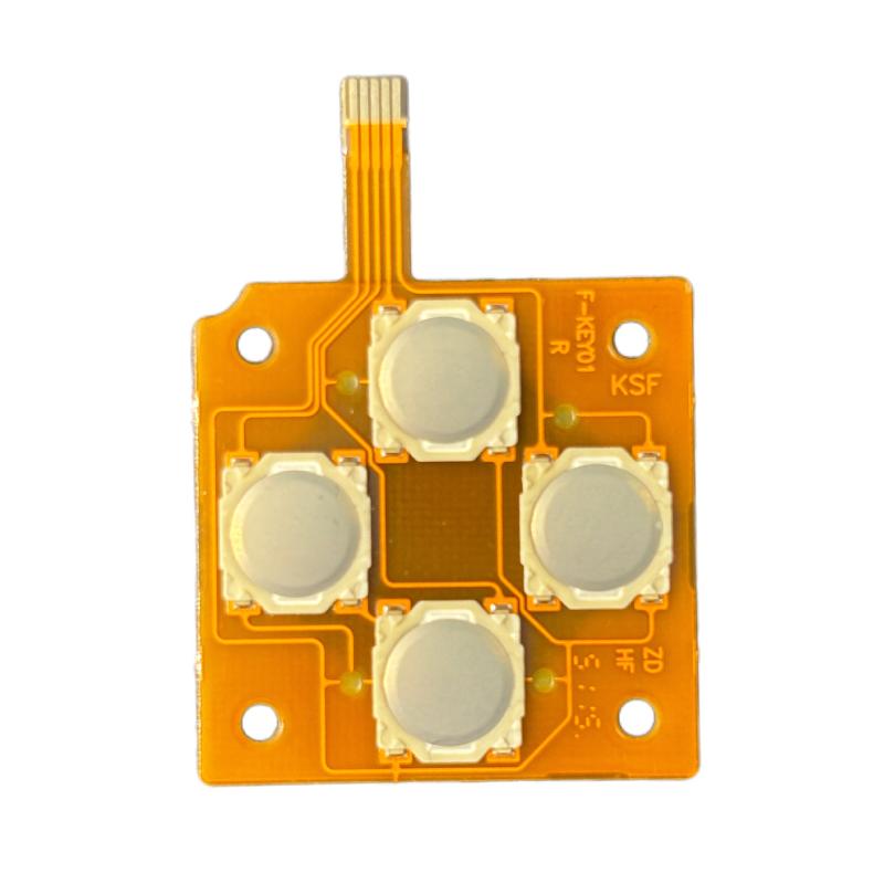 1Pcs D-Pad Dome Snap PCB Board Buttons Conductive FIlm For New 3DS / New 3DS XL Controller Key ABXY Button PCB Board Sticker