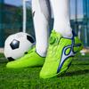 Scarpe da calcio per bambini Society TF/FG Scarpe da calcio per la scuola Scarpe da calcio con tacchetti Scarpe da ginnastica per erba per ragazzi e ragazze Calzature sportive per allenamento all'aperto Taglia 28-39