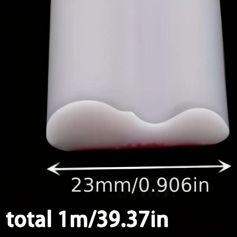 1 role elegantních samolepicích PVC dekorativních lišt - flexibilní a ohebné pro stěny, podlahy a skříňky, délka 3,3 stopy, Eur