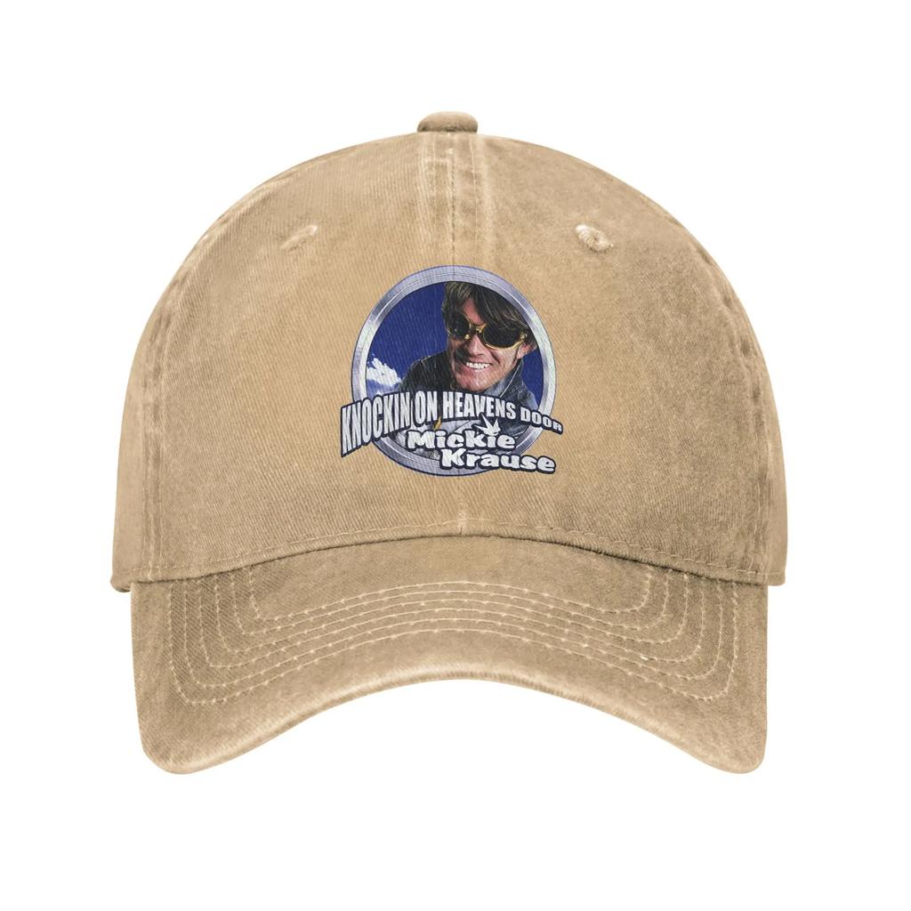 Mickie Krause Singer Unisex Women Baseball Cap Germany Distressed Cotton Hats Retro Outdoor Activities Unstructured Soft Headwear